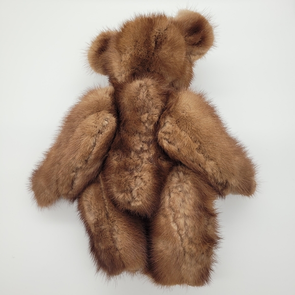 VINTAGE | handmade jointed mink fur teddy bear - Picture 3 of 5